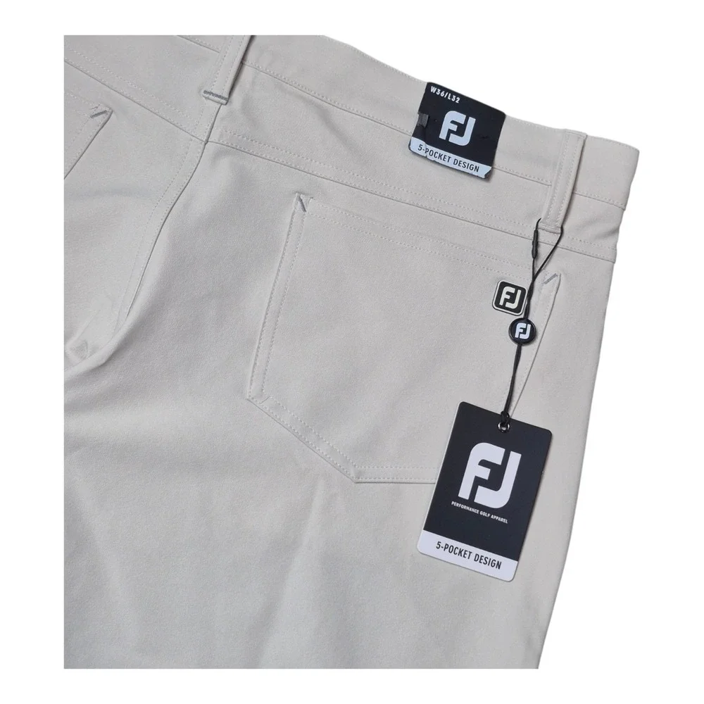 FootJoy Men's 36x32 Athletic Fit Performance Golf Pants Stone Stretch NWT